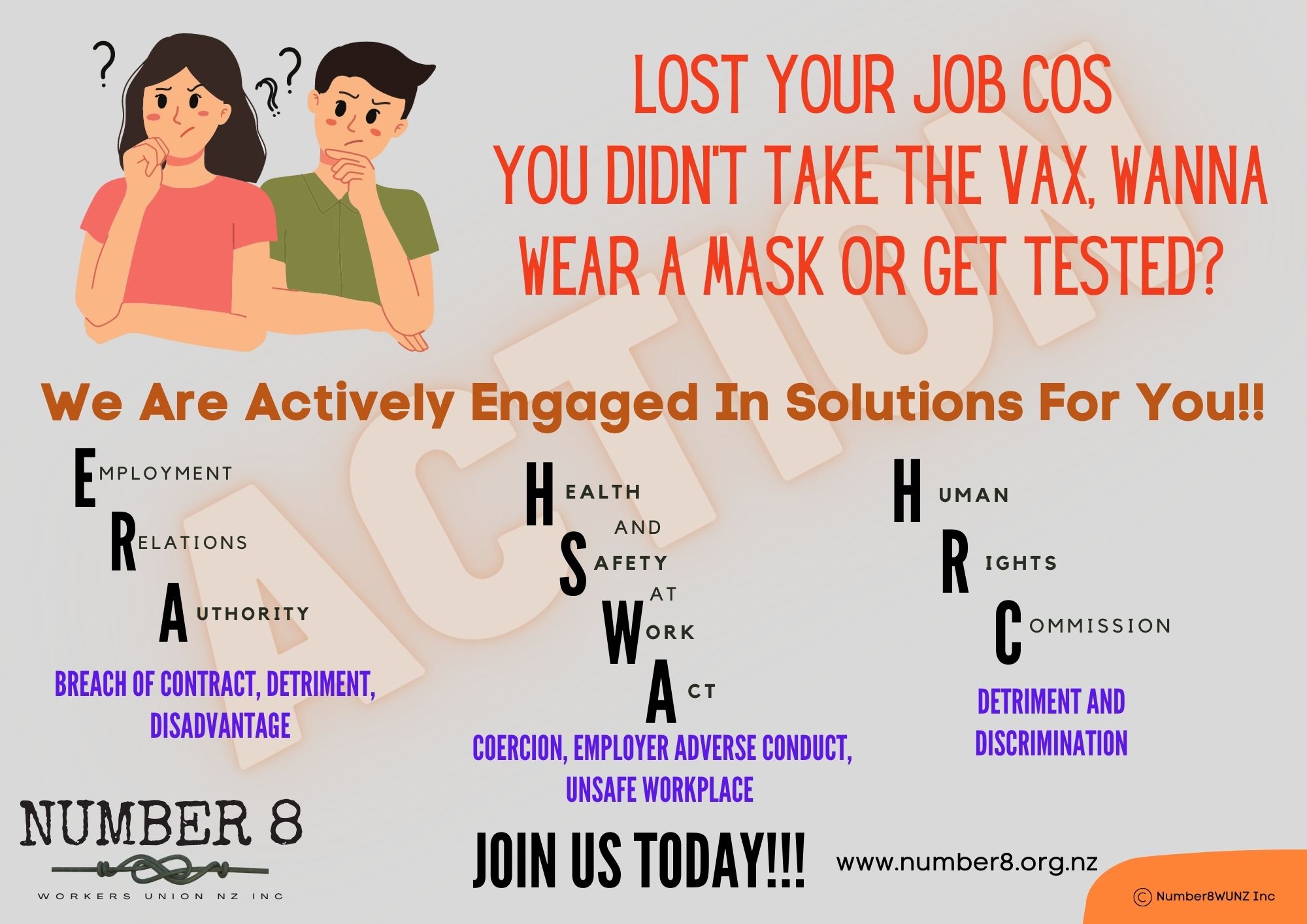 Lost Your Job Flyer